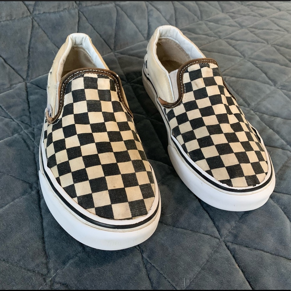 Van’s classic Checkerboard slip-ons